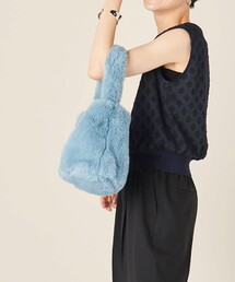 NOLLEY’S | エコファーバケツバッグ(ショルダーバッグ)