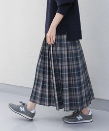 URBAN RESEARCH DOORS | チェックプリーツスカート(スカート)