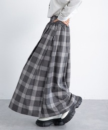 PAGEBOY | ハイウエストチェックスカート(スカート)