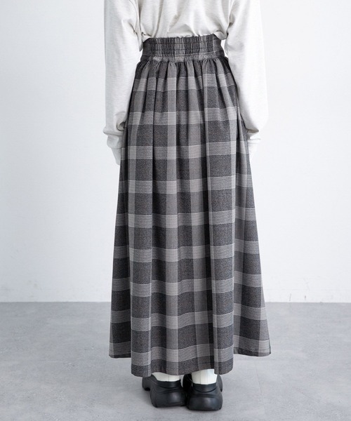 PAGEBOY（ページボーイ）の「ハイウエストチェックスカート（スカート・レディース・ブラウン系その他/ブラック系その他・FREE）」の13枚目の写真
