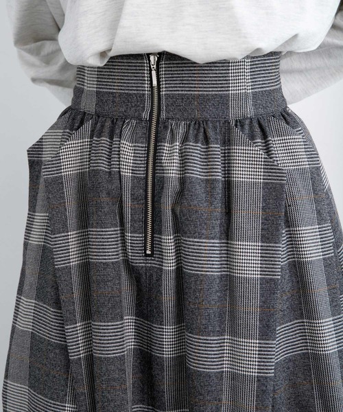 PAGEBOY（ページボーイ）の「ハイウエストチェックスカート（スカート・レディース・ブラウン系その他/ブラック系その他・FREE）」の14枚目の写真