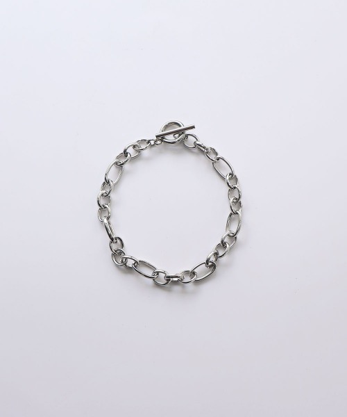 CEMONEMO（セモネモ）の「【金属アレルギー対応】 ミックスチェーン マンテルブレスレット / サージカルステンレス 316L（ブレスレット・レディース・ゴールド/シルバー・FREE）」の10枚目の写真