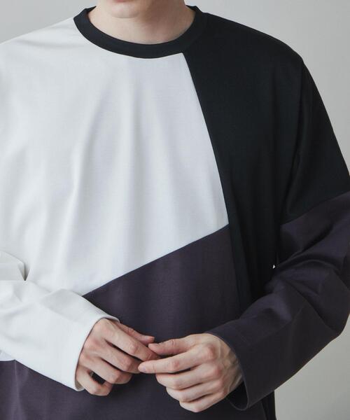 LUCY（ルーシー）の「LUCY/ドルマンポンチカラーブロックロンT（Tシャツ/カットソー・メンズ・その他4/その他3/その他2/その他1・LARGE/MEDIUM）」の10枚目の写真