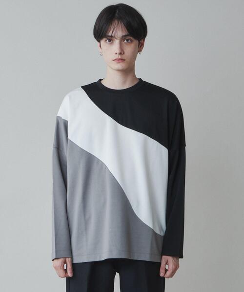 LUCY（ルーシー）の「LUCY/ドルマンポンチカラーブロックロンT（Tシャツ/カットソー・メンズ・その他4/その他3/その他2/その他1・LARGE/MEDIUM）」の16枚目の写真