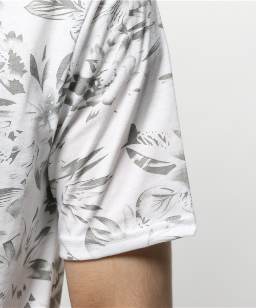 VENCEEXCHANGE(ヴァンスエクスチェンジ)の「単色総花柄Tシャツ (Tシャツ/カットソー・メンズ・オフホワイト/グレー・SMALL/LARGE/MEDIUM)」の7枚目の写真
