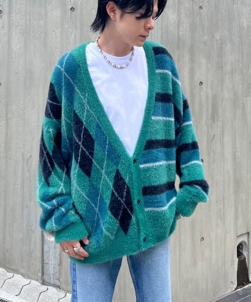 Chikashitsu +(チカシツプラス)の「ストリートファッション Chikashitsu + チカシツプラス multi pearl necklace チェーンネックレス ネックレス 太い パールネックレス(ネックレス・メンズ・シルバー・ONE SIZE)」の3枚目の写真