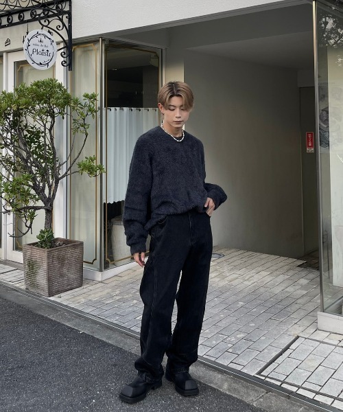 Chikashitsu +(チカシツプラス)の「ストリートファッション Chikashitsu + チカシツプラス multi pearl necklace チェーンネックレス ネックレス 太い パールネックレス(ネックレス・メンズ・シルバー・ONE SIZE)」の7枚目の写真