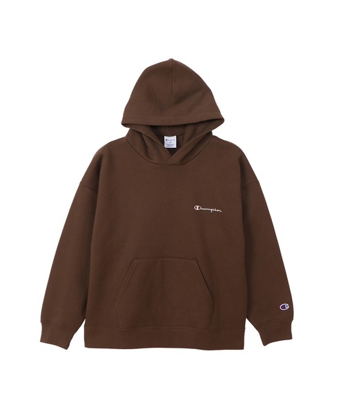 Champion（チャンピオン）の「【Champion/チャンピオン】キッズ ベーシック フーデッドスウェットシャツ（パーカー・キッズ・ネイビー/ダークグリーン/グレー/オートミール/ブラック/バーガンディー・160/150/140/110/120/100/130）」の20枚目の写真