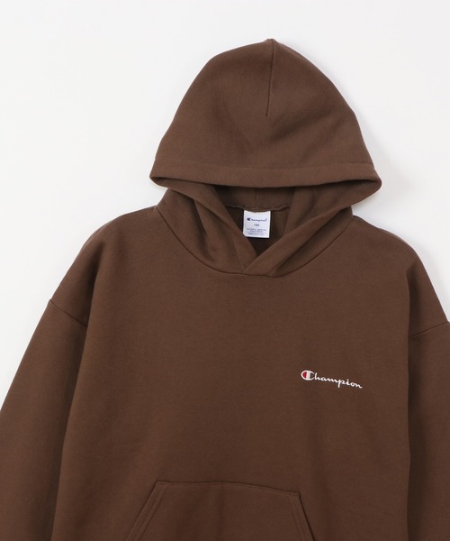 Champion（チャンピオン）の「【Champion/チャンピオン】キッズ ベーシック フーデッドスウェットシャツ（パーカー・キッズ・ネイビー/ダークグリーン/グレー/オートミール/ブラック/バーガンディー・160/150/140/110/120/100/130）」の22枚目の写真