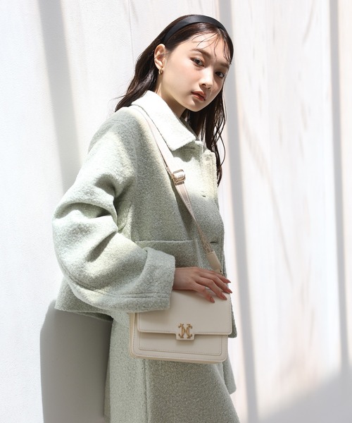 one after another NICE CLAUP（ワンアフターアナザーナイスクラップ）の「ブークレジャケット/セットアップアイテムあり（その他アウター・レディース・アイボリー/ミント/ピンク・FREE）」の17枚目の写真