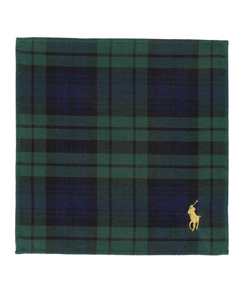 POLO RALPH LAUREN/婦人ミニタオル＜チェック＞（ハンカチ/ハンド 