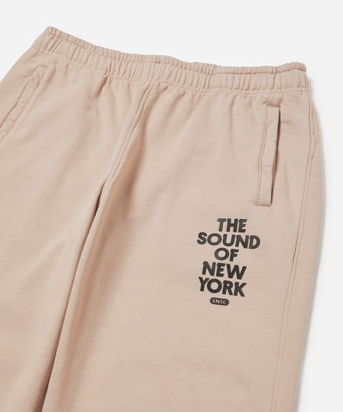 Saturdays NYC（サタデーズ ニューヨークシティ ）の「Abrams Sound Of NY Sweatpant（スウェットパンツ・メンズ・ブラック/ベージュ・S/X-SMALL/M）」の3枚目の写真