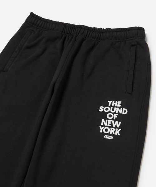 Saturdays NYC（サタデーズ ニューヨークシティ ）の「Abrams Sound Of NY Sweatpant（スウェットパンツ・メンズ・ブラック/ベージュ・S/X-SMALL/M）」の4枚目の写真