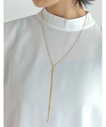 ノットロングネックレス