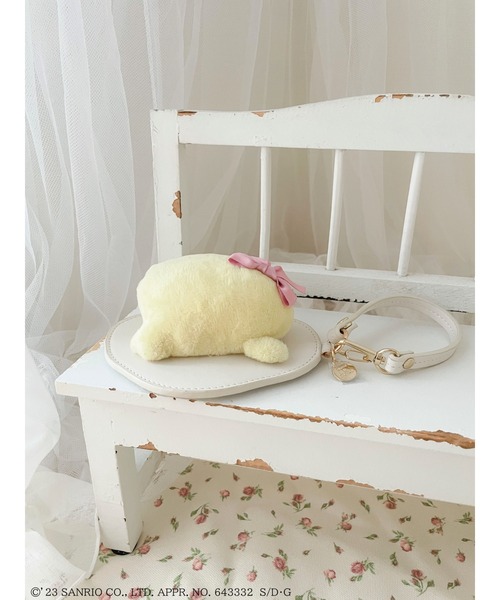 ぐでたま メゾンドフルール パスケース ぬいぐるみ Maison de FLEUR（メゾンドフルール）の「ぐでたま パスケース