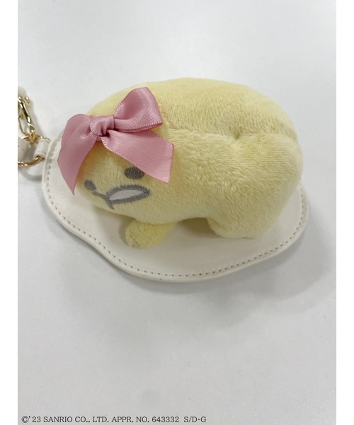ぐでたま メゾンドフルール パスケース ぬいぐるみ Maison de FLEUR（メゾンドフルール）の「ぐでたま パスケース