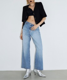 josemoon LOW-RISE WIDE DENIM/ローライズワイドデニム JOSE MOON｜ジョゼムーンのデニムパンツ通販 - ZOZOTOWN
