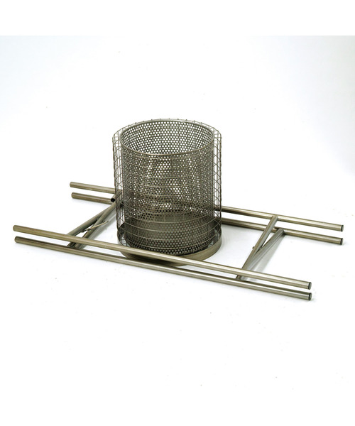 SPICE OF LIFE（スパイス オブ ライフ）の「コンテンポ アイアンスタンド付きパンチングメタルポット Lサイズ（フラワーベース・レディース・ゴールド系・ONE SIZE）」の7枚目の写真