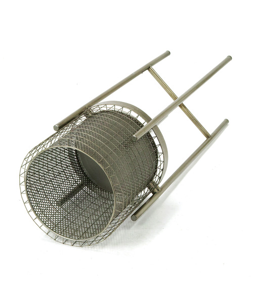 SPICE OF LIFE（スパイス オブ ライフ）の「コンテンポ アイアンスタンド付きパンチングメタルポット Lサイズ（フラワーベース・レディース・ゴールド系・ONE SIZE）」の5枚目の写真