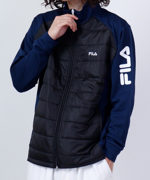 FILA（フィラ）の「FILA 中綿切り替えジャケット（ジャージ）」 - WEAR