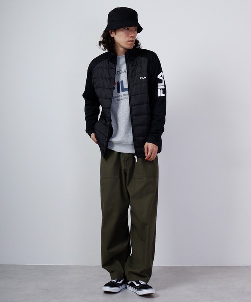 FILA（フィラ）の「FILA 中綿切り替えジャケット（ジャージ）」 - WEAR