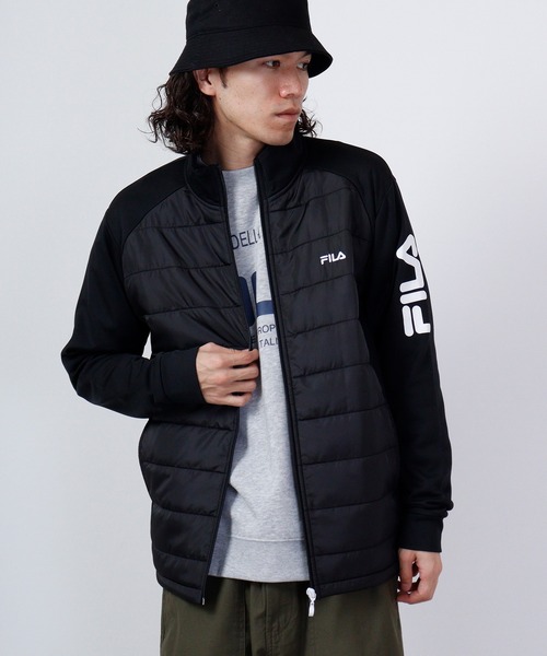 FILA（フィラ）の「FILA 中綿切り替えジャケット（ジャージ）」 - WEAR