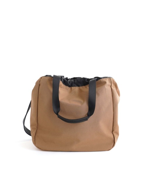 STANDARD SUPPLY(スタンダードサプライ)の「スタンダードサプライ / SIMPLICITY シンプリシティ / 2WAY DRAWSTRING TOTE 2ウェイドローストリングトート(トートバッグ・レディース・モカ/チャコールグレー/グレー/ブルー/ブラック/サンドベージュ/ダークネイビー/グリーン/ダークパープル・FREE)」の15枚目の写真
