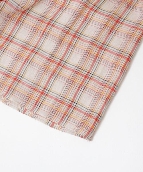 URBAN RESEARCH ROSSO WOMEN(アーバンリサーチ ロッソ)の「POSTELEGANT LINEN CHECKSKIRT(スカート・レディース・ベージュ系その他・SMALL)」の7枚目の写真
