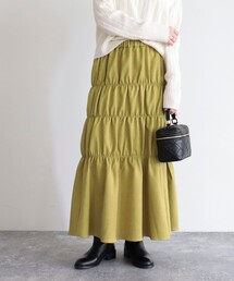 fredy emue | シャーリングロングスカート(スカート)