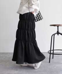 fredy emue | シャーリングロングスカート(スカート)