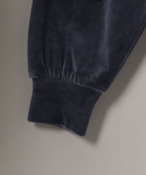 JEANASIS(ジーナシス)の「ベロアポロカラープルオーバー/985348(Tシャツ/カットソー・レディース・ネイビー/ブラウン/ブラック・FREE)」の10枚目の写真