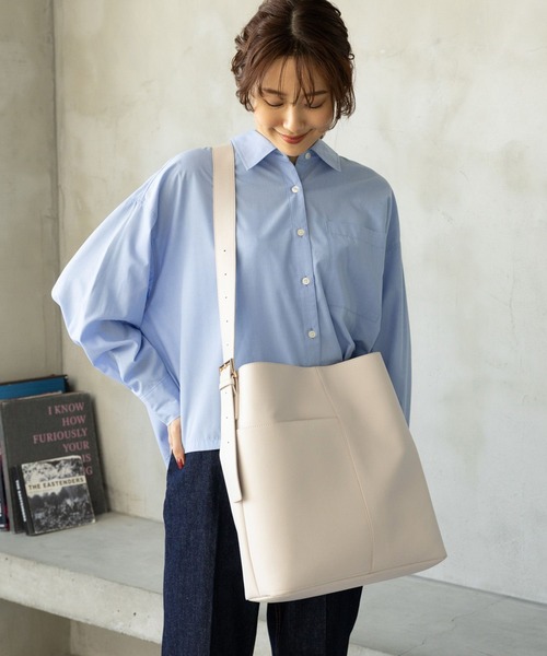 GLOBAL WORK（グローバルワーク）の「ソフトA4/PUワンショルダー