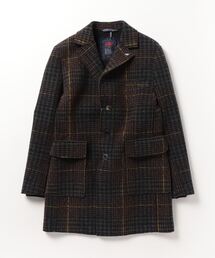 ボブ BOB チェックチェスターコート メンズ 50 BOB（ボブ）の「BOB/ボブ/チェックコート（チェスターコート）」 - WEAR