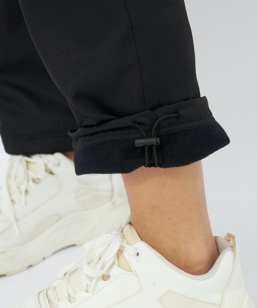 FILA(フィラ)の「【FILA:フィラ】ストレートパンツ レディース ライトリップトリコット ロングパンツ フリース 保温(その他パンツ・レディース・ブラック/チャコールグレー/ネイビー/ピンク/ブラック×ブラック/ダークベージュ・MEDIUM/X-LARGE/LARGE)」の15枚目の写真