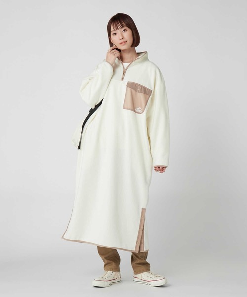 CAMP7（キャンプセブン）の「【CAMP7】フリースワンピース（ワンピース