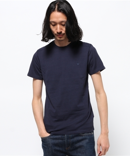 Timberland（ティンバーランド）の「半袖　ケネベックリバー　バックグラフィック　ティーシャツ（Tシャツ/カットソー・メンズ・レッド/ライトブルー/ネイビー/ホワイト/レッド系その他/ライトグリーン/グレー・X-SMALL/XX-LARGE/X-LARGE/MEDIUM/SMALL/LARGE）」の5枚目の写真