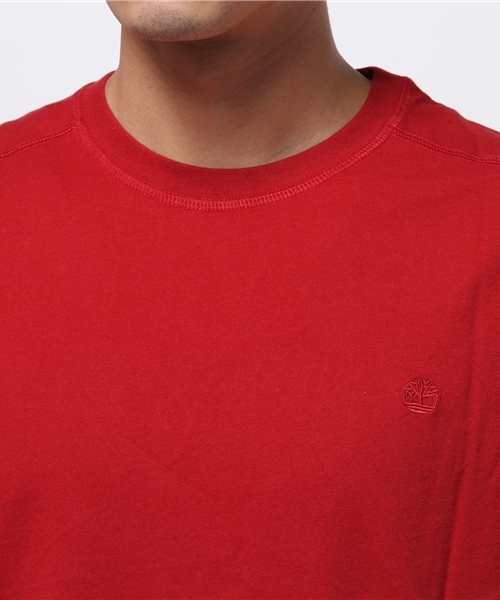 Timberland（ティンバーランド）の「半袖　ケネベックリバー　バックグラフィック　ティーシャツ（Tシャツ/カットソー・メンズ・レッド/ライトブルー/ネイビー/ホワイト/レッド系その他/ライトグリーン/グレー・X-SMALL/XX-LARGE/X-LARGE/MEDIUM/SMALL/LARGE）」の11枚目の写真