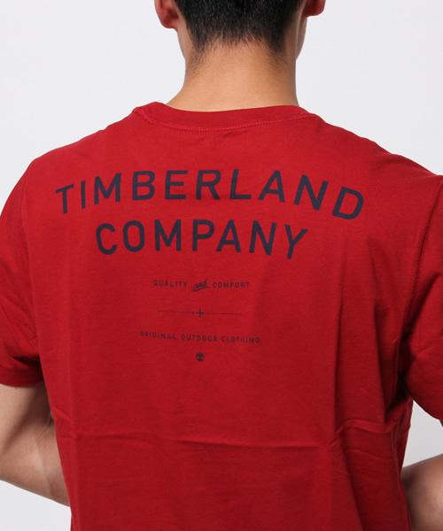 Timberland（ティンバーランド）の「半袖　ケネベックリバー　バックグラフィック　ティーシャツ（Tシャツ/カットソー・メンズ・レッド/ライトブルー/ネイビー/ホワイト/レッド系その他/ライトグリーン/グレー・X-SMALL/XX-LARGE/X-LARGE/MEDIUM/SMALL/LARGE）」の15枚目の写真