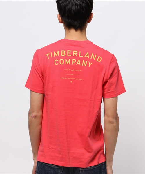 Timberland（ティンバーランド）の「半袖　ケネベックリバー　バックグラフィック　ティーシャツ（Tシャツ/カットソー・メンズ・レッド/ライトブルー/ネイビー/ホワイト/レッド系その他/ライトグリーン/グレー・X-SMALL/XX-LARGE/X-LARGE/MEDIUM/SMALL/LARGE）」の21枚目の写真