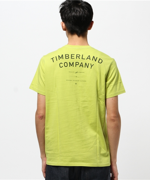 Timberland（ティンバーランド）の「半袖　ケネベックリバー　バックグラフィック　ティーシャツ（Tシャツ/カットソー・メンズ・レッド/ライトブルー/ネイビー/ホワイト/レッド系その他/ライトグリーン/グレー・X-SMALL/XX-LARGE/X-LARGE/MEDIUM/SMALL/LARGE）」の22枚目の写真