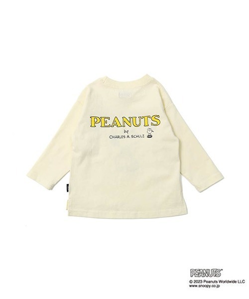 n.o.u.s（ノウズ）の「n.o.u.s ＰＥＡＮＵＴＳ長袖Ｔシャツ（Tシャツ/カットソー・キッズ・オフホワイト/クリーム・80ｃｍ/120cm/100cm/130cm/140cm/110cm/90cm）」の4枚目の写真