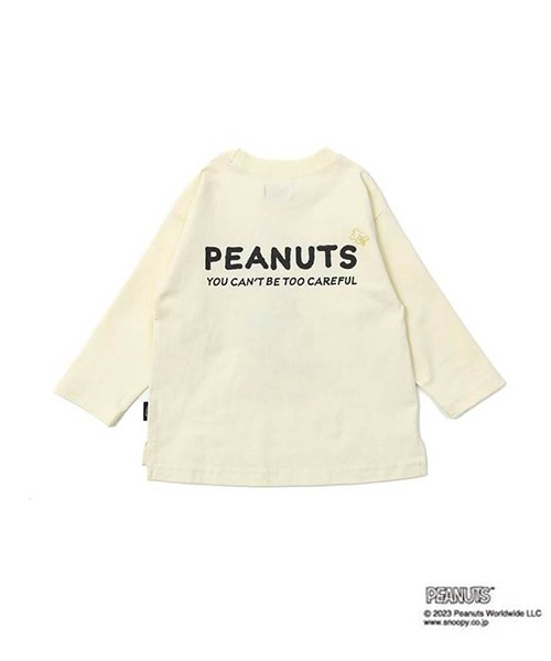n.o.u.s（ノウズ）の「n.o.u.s ＰＥＡＮＵＴＳ長袖Ｔシャツ（Tシャツ/カットソー・キッズ・オフホワイト/クリーム・80ｃｍ/120cm/100cm/130cm/140cm/110cm/90cm）」の5枚目の写真