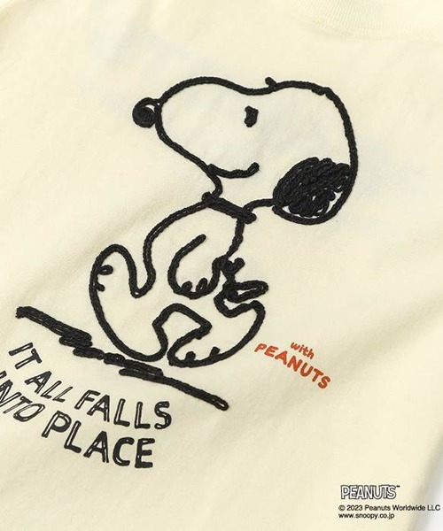 n.o.u.s（ノウズ）の「n.o.u.s ＰＥＡＮＵＴＳ長袖Ｔシャツ（Tシャツ/カットソー・キッズ・オフホワイト/クリーム・80ｃｍ/120cm/100cm/130cm/140cm/110cm/90cm）」の13枚目の写真