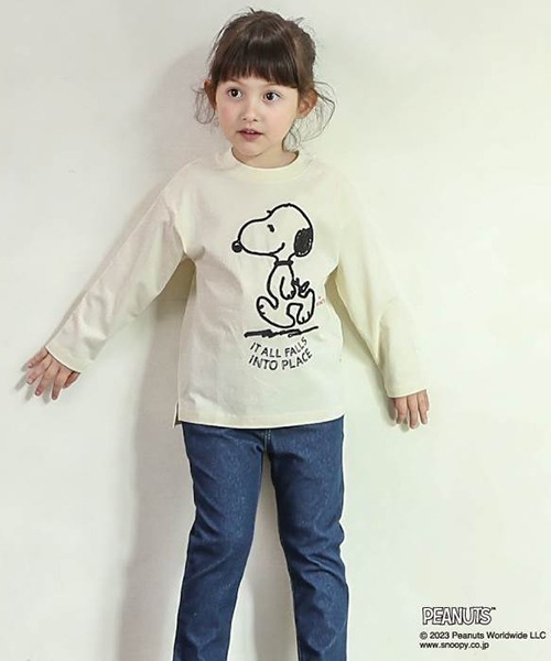 n.o.u.s（ノウズ）の「n.o.u.s ＰＥＡＮＵＴＳ長袖Ｔシャツ（Tシャツ/カットソー・キッズ・オフホワイト/クリーム・80ｃｍ/120cm/100cm/130cm/140cm/110cm/90cm）」の15枚目の写真