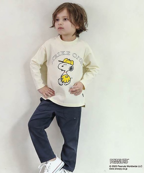 n.o.u.s（ノウズ）の「n.o.u.s ＰＥＡＮＵＴＳ長袖Ｔシャツ（Tシャツ/カットソー・キッズ・オフホワイト/クリーム・80ｃｍ/120cm/100cm/130cm/140cm/110cm/90cm）」の18枚目の写真