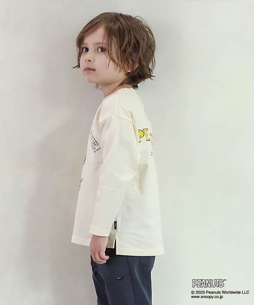 n.o.u.s（ノウズ）の「n.o.u.s ＰＥＡＮＵＴＳ長袖Ｔシャツ（Tシャツ/カットソー・キッズ・オフホワイト/クリーム・80ｃｍ/120cm/100cm/130cm/140cm/110cm/90cm）」の19枚目の写真