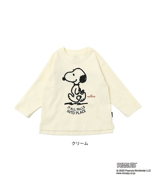 n.o.u.s（ノウズ）の「n.o.u.s ＰＥＡＮＵＴＳ長袖Ｔシャツ（Tシャツ/カットソー・キッズ・オフホワイト/クリーム・80ｃｍ/120cm/100cm/130cm/140cm/110cm/90cm）」の20枚目の写真
