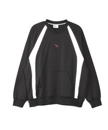 ARCH by ROARINGWILD（アーチバイロアリングワールド）の「【ARCH by ROARINGWILD】STITCH PATCHWORK SWEATERSHIRT / 【アーチ】ステッチパッチワークスウェットシャツ トレーナー（スウェット）」