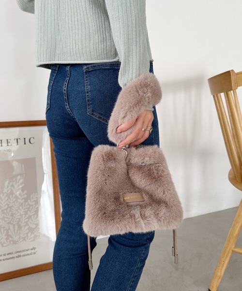 A.P.C Clea デニム ショルダーバッグ レディース