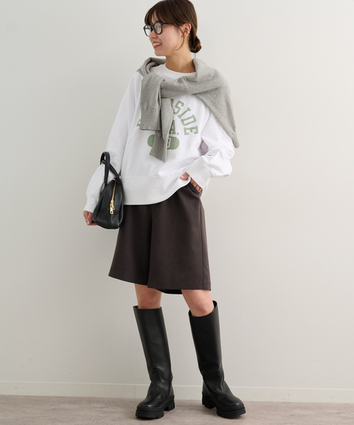 Champion（チャンピオン）の「別注【Champion/チャンピオン】*RELUME C/N SWEAT：スウェット（スウェット・レディース・ホワイト/グリーン/ホワイト×ホワイト/ブラック系その他・MEDIUM）」の15枚目の写真